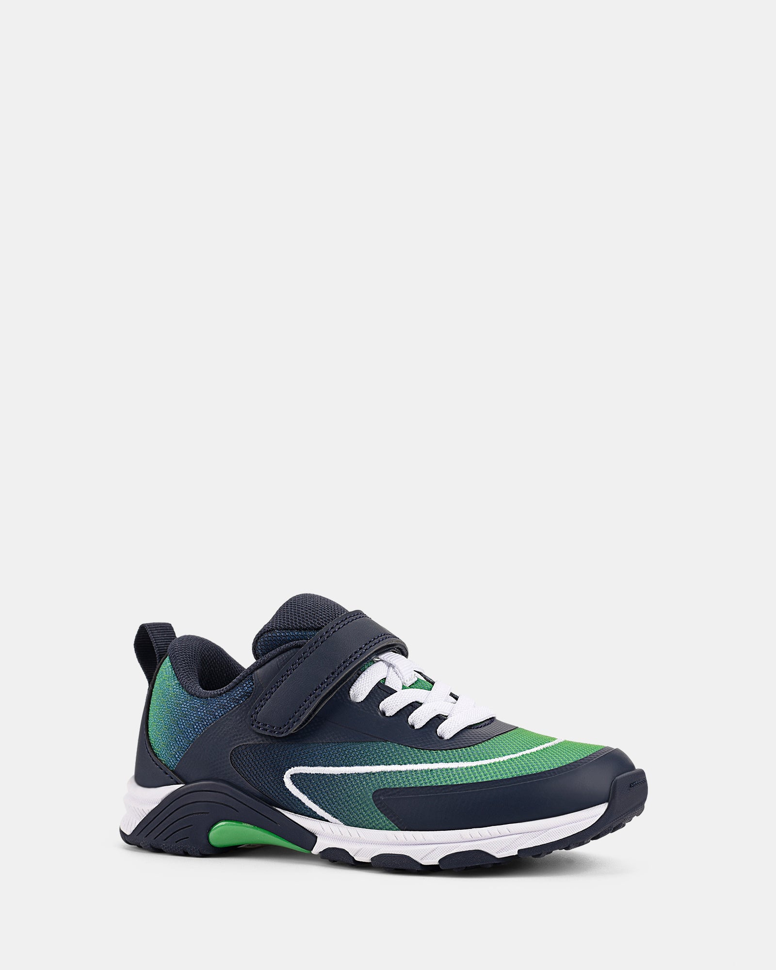 Nifty Navy/Green/White