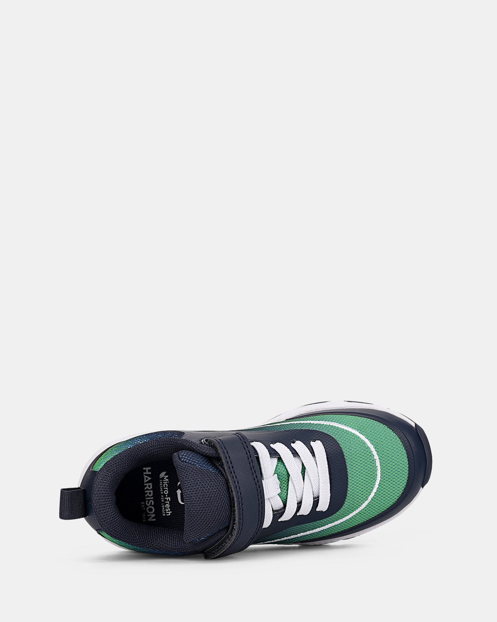 Nifty Navy/Green/White
